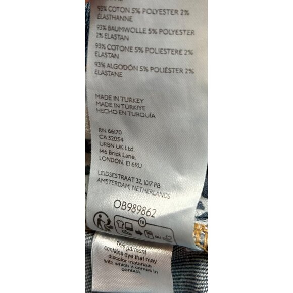 WE THE FREE by Free People "Swalla" Mid-Rise Bootcut Jeans Retro Americana Y2K - Picture 7 of 9